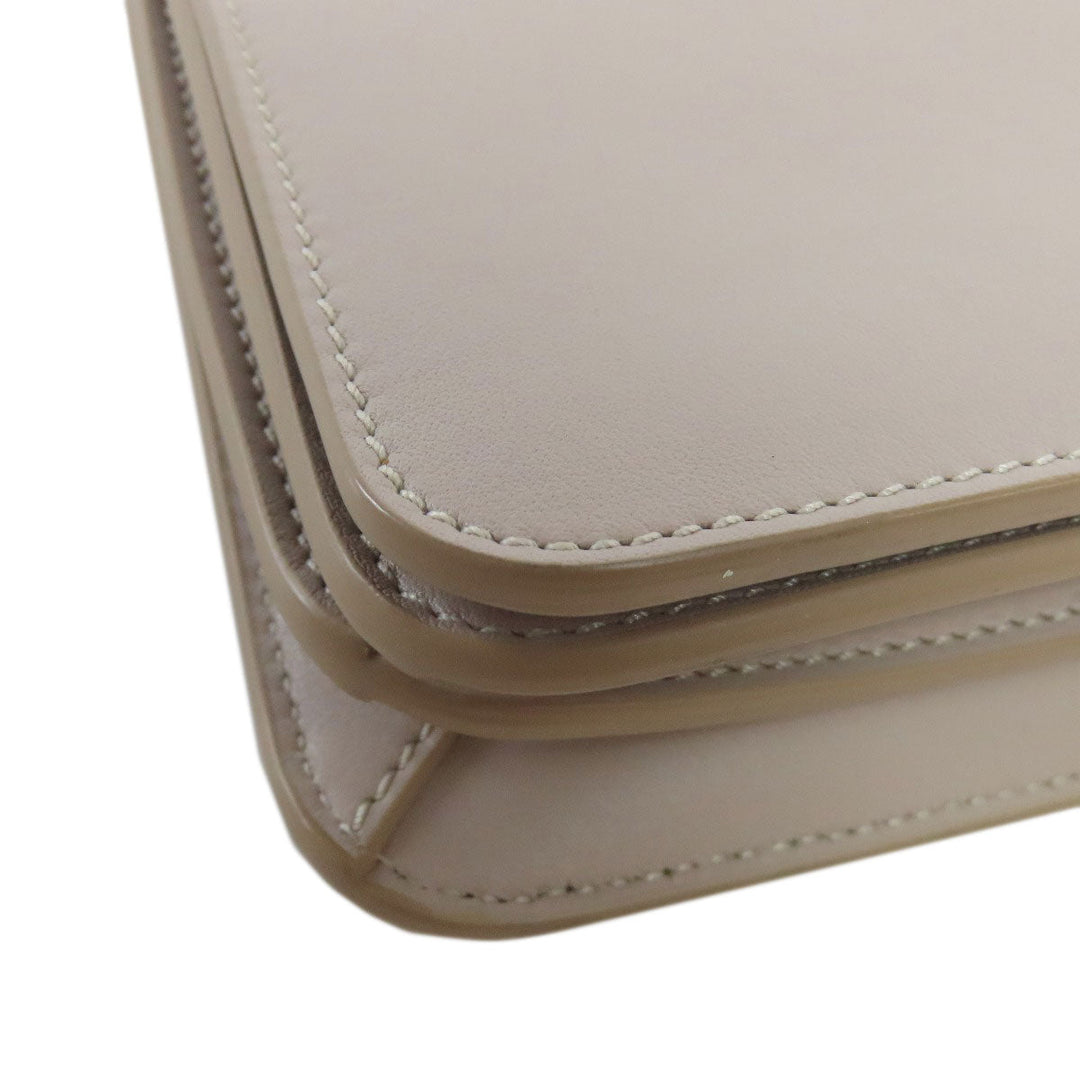 Givenchy Shoulder Bag leather beige Whip 3WAY Women Used Authentic