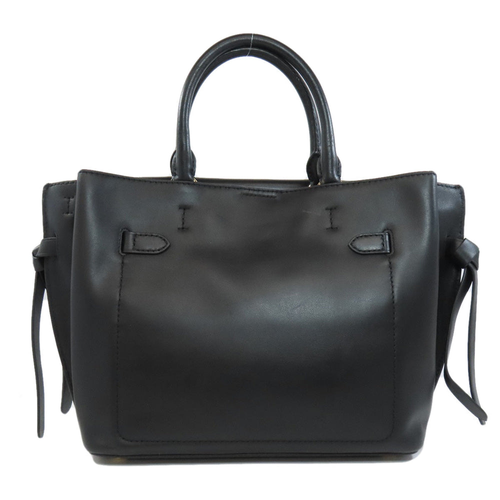 MICHAEL KORS Handbag PVC black 2WAY Women Used Authentic