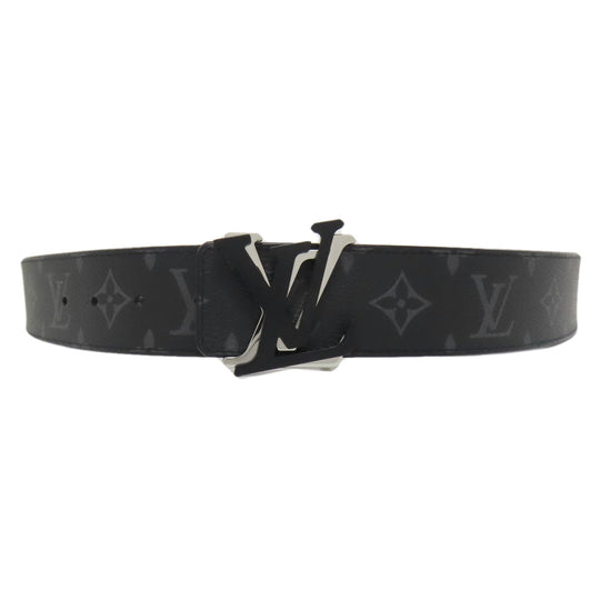 LOUIS VUITTON belt M0714 Monogram Eclipse black LV Shake 40MM Reversible mens Used Authentic