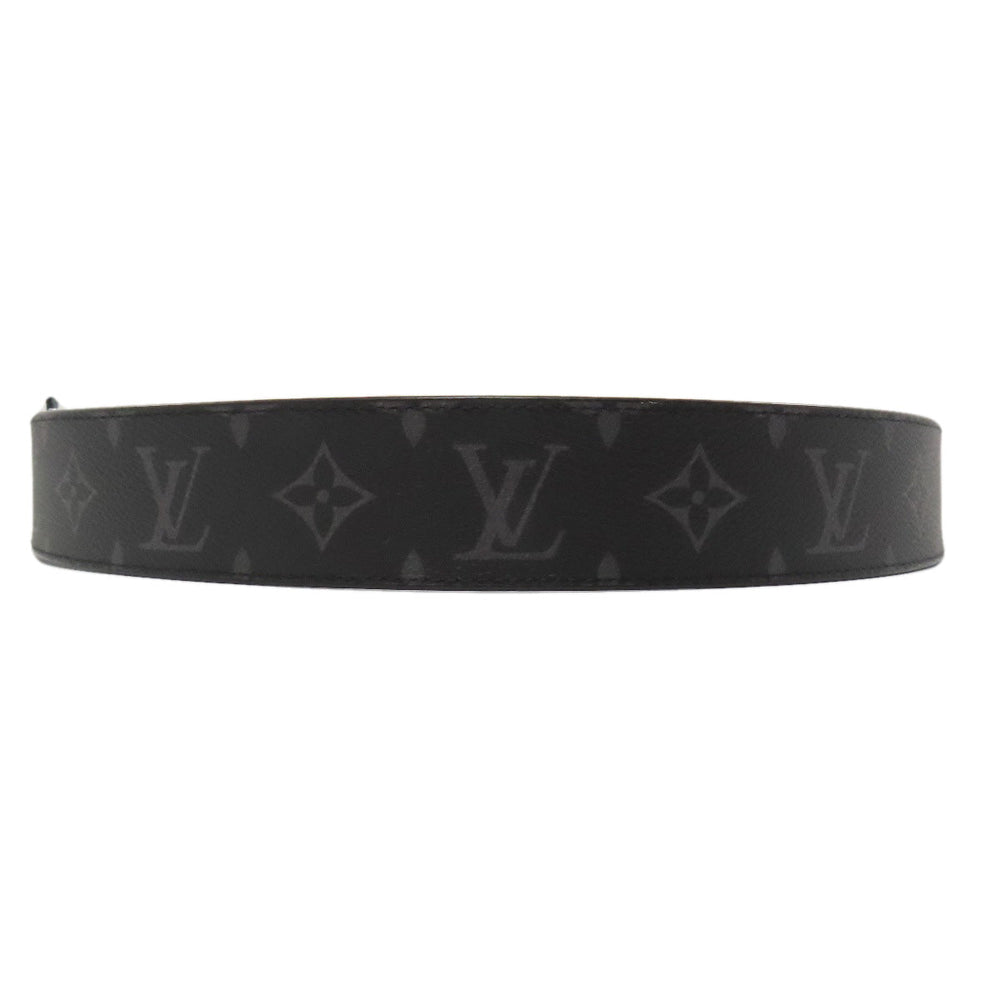 LOUIS VUITTON belt M0714 Monogram Eclipse black LV Shake 40MM Reversible mens Used Authentic