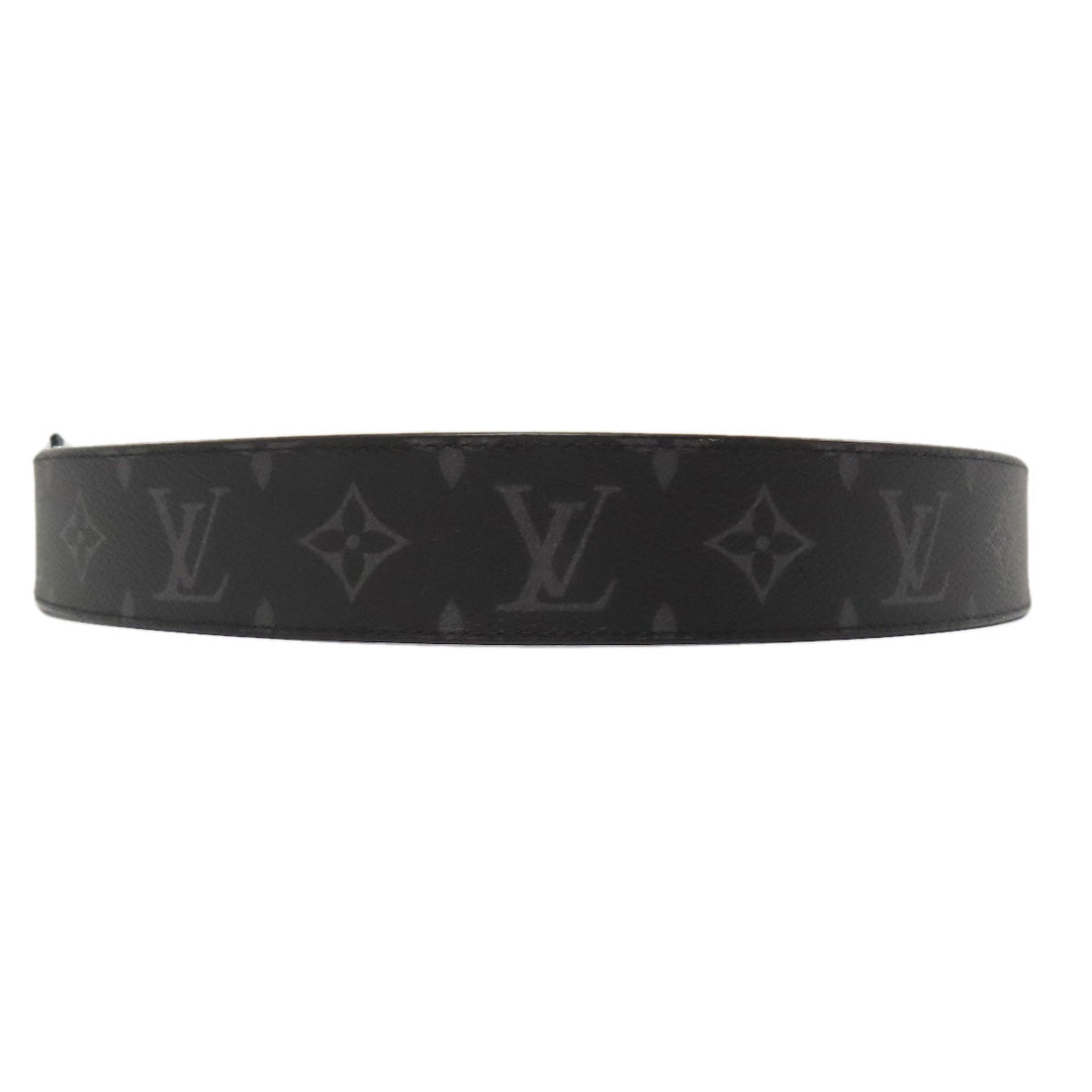 LOUIS VUITTON belt M0714 Monogram Eclipse black LV Shake 40MM Reversible mens Used Authentic