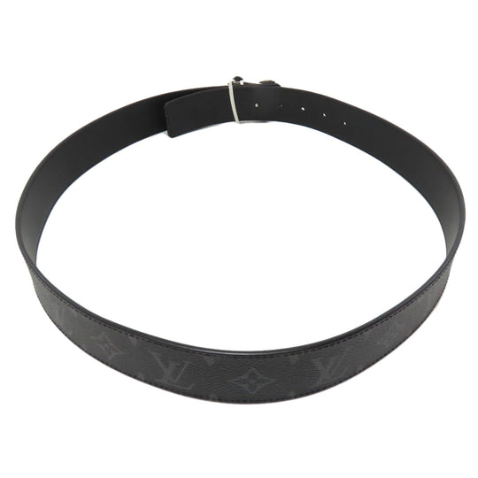 LOUIS VUITTON belt M0714 Monogram Eclipse black LV Shake 40MM Reversible mens Used Authentic