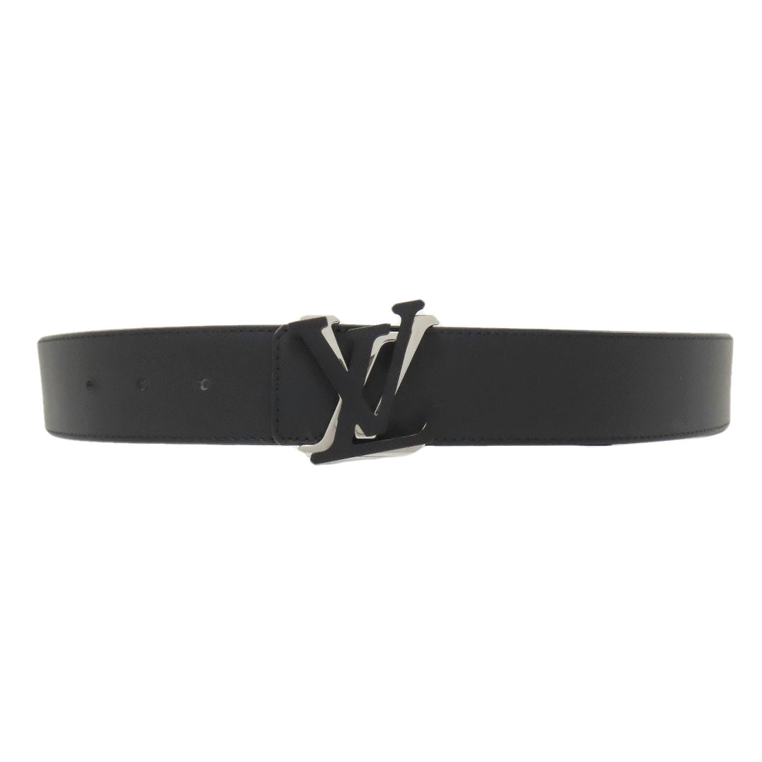 LOUIS VUITTON belt M0714 Monogram Eclipse black LV Shake 40MM Reversible mens Used Authentic