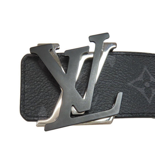 LOUIS VUITTON belt M0714 Monogram Eclipse black LV Shake 40MM Reversible mens Used Authentic