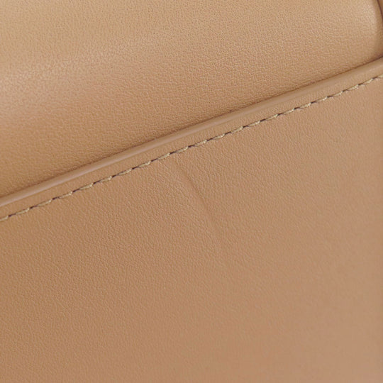 LOEWE Handbag Calfskin Brown Amazonas Women Used Authentic