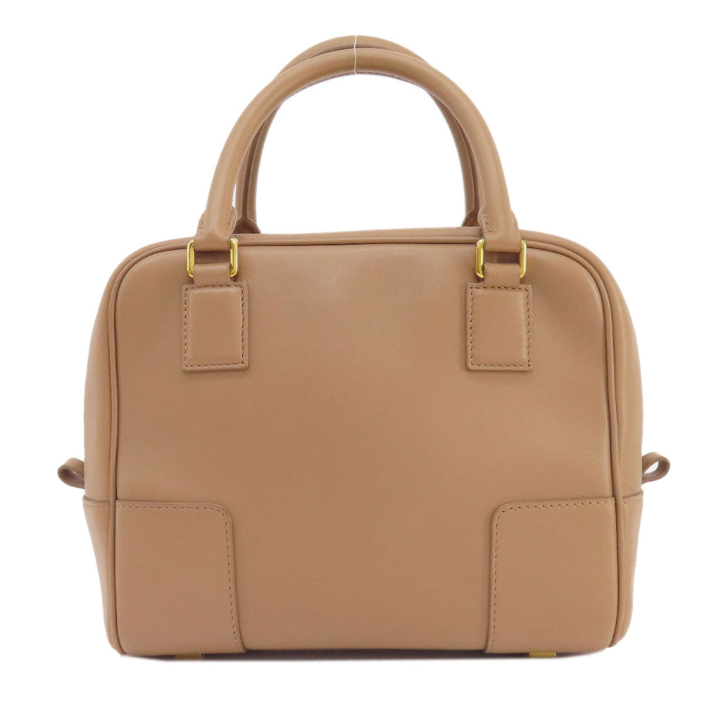 LOEWE Handbag Calfskin Brown Amazonas Women Used Authentic