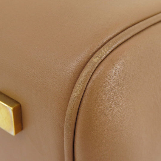 LOEWE Handbag Calfskin Brown Amazonas Women Used Authentic