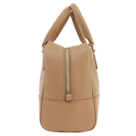 LOEWE Handbag Calfskin Brown Amazonas Women Used Authentic