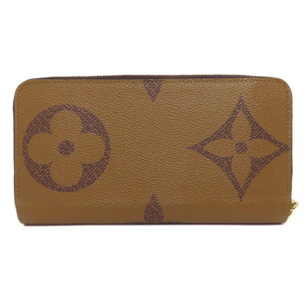 LOUIS VUITTON Long Wallet Purse M69353 Giant monogram canvas Brown Zippy wallet