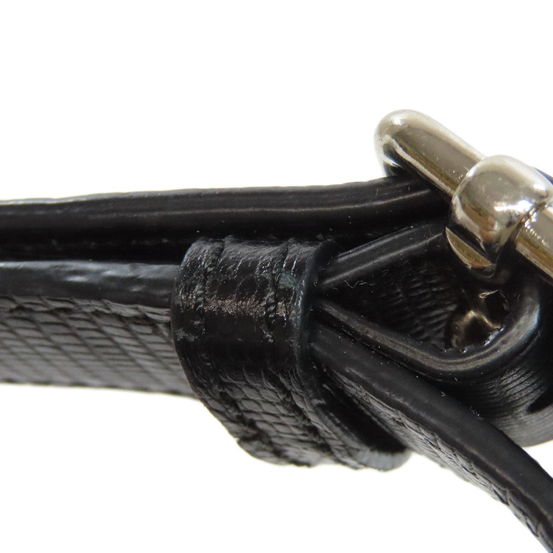 COACH Shoulder Bag 21764 canvas black Madison Op Art 2WAY Women Used Authentic