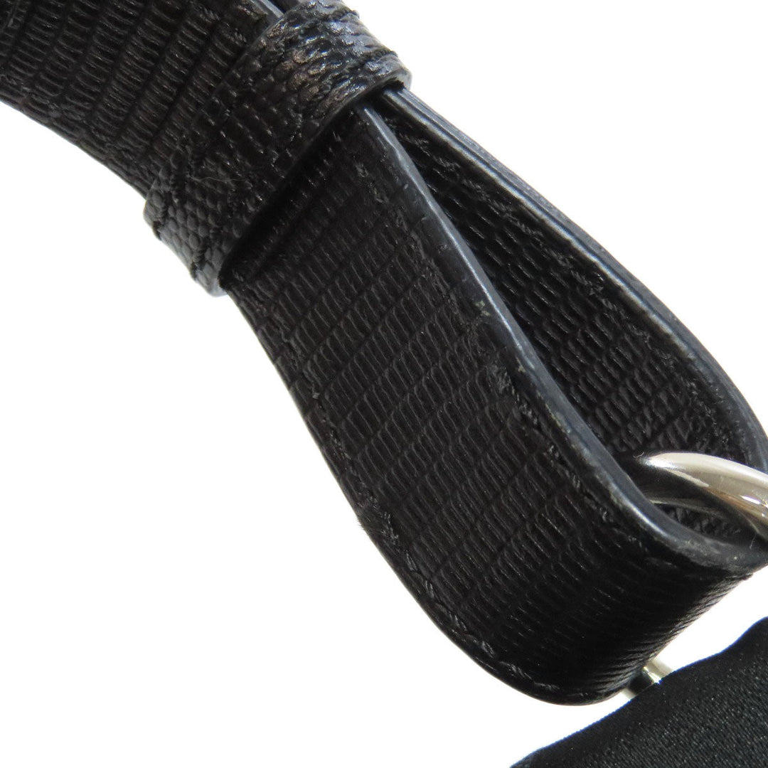 COACH Shoulder Bag 21764 canvas black Madison Op Art 2WAY Women Used Authentic