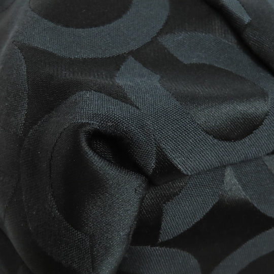 COACH Shoulder Bag 21764 canvas black Madison Op Art 2WAY Women Used Authentic