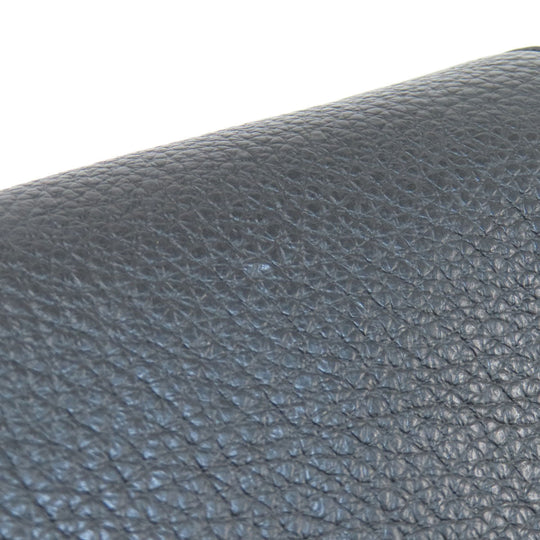 COACH Shoulder Bag CE534 leather black Signature Women Used Authentic