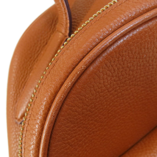 COLE HAAN Backpack leather Brown logo Women(Unisex) Used Authentic