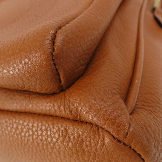 COLE HAAN Backpack leather Brown logo Women(Unisex) Used Authentic