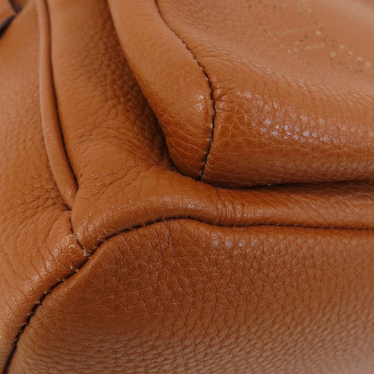 COLE HAAN Backpack leather Brown logo Women(Unisex) Used Authentic