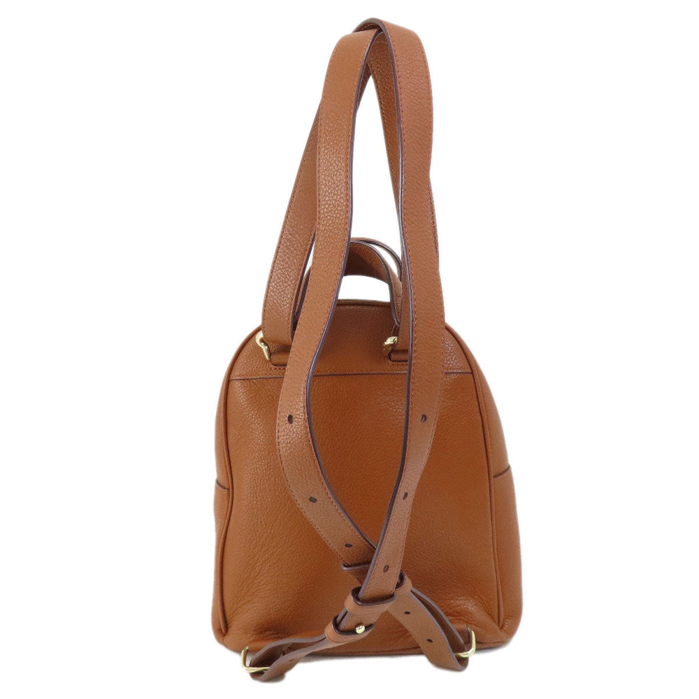 COLE HAAN Backpack leather Brown logo Women(Unisex) Used Authentic