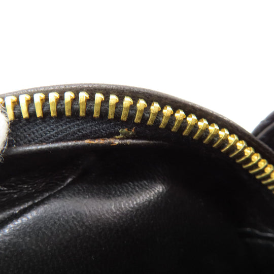 CHANEL Shoulder Bag lambskin black Matrasse