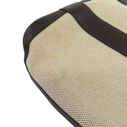 HERMES Tote Bag Tower ash beige Garden Zip PM SilverMetal Women Used Authentic