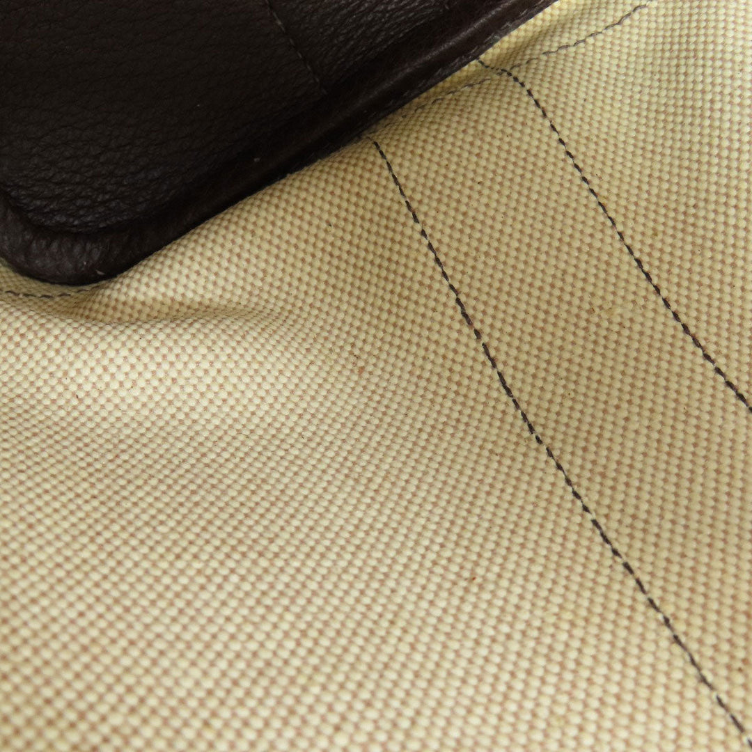 HERMES Tote Bag Tower ash beige Garden Zip PM SilverMetal Women Used Authentic