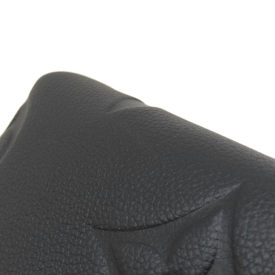 LOUIS VUITTON Handbag M58916 Ann Platt black Petit Palais PM Women Used Authentic