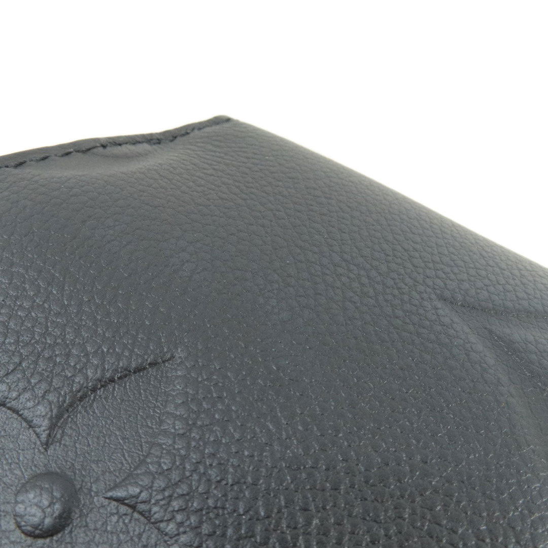 LOUIS VUITTON Handbag M58916 Ann Platt black Petit Palais PM Women Used Authentic