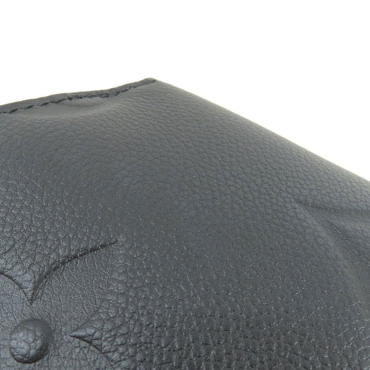 LOUIS VUITTON Handbag M58916 Ann Platt black Petit Palais PM Women Used Authentic