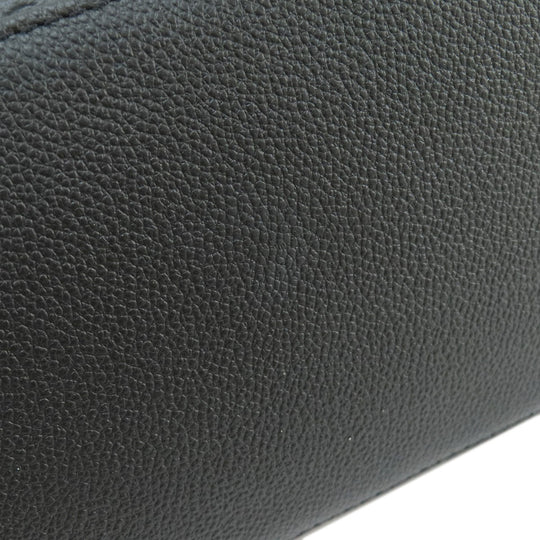 LOUIS VUITTON Handbag M58916 Ann Platt black Petit Palais PM Women Used Authentic