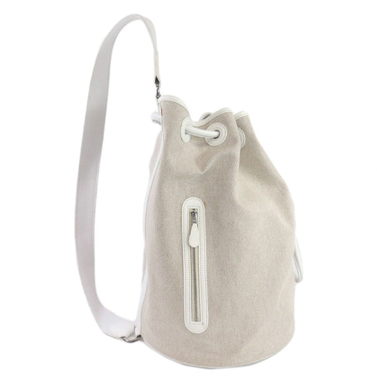 HERMES Shoulder Bag Tower ash beige Sac Marine Receive MM Women Used Authentic