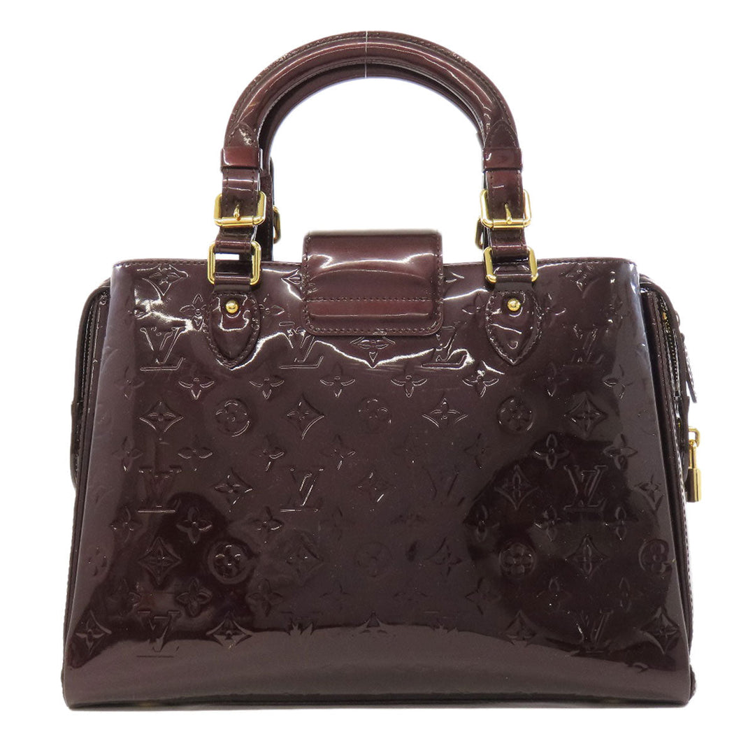 LOUIS VUITTON Handbag M93757 Vernis Red Melrose Avenue Women Used Authentic