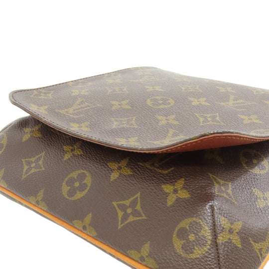 LOUIS VUITTON Shoulder Bag M51258 Monogram canvas Brown Musette Salsa S mens(Unisex) Used Authentic