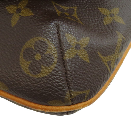 LOUIS VUITTON Shoulder Bag M51258 Monogram canvas Brown Musette Salsa S mens(Unisex) Used Authentic