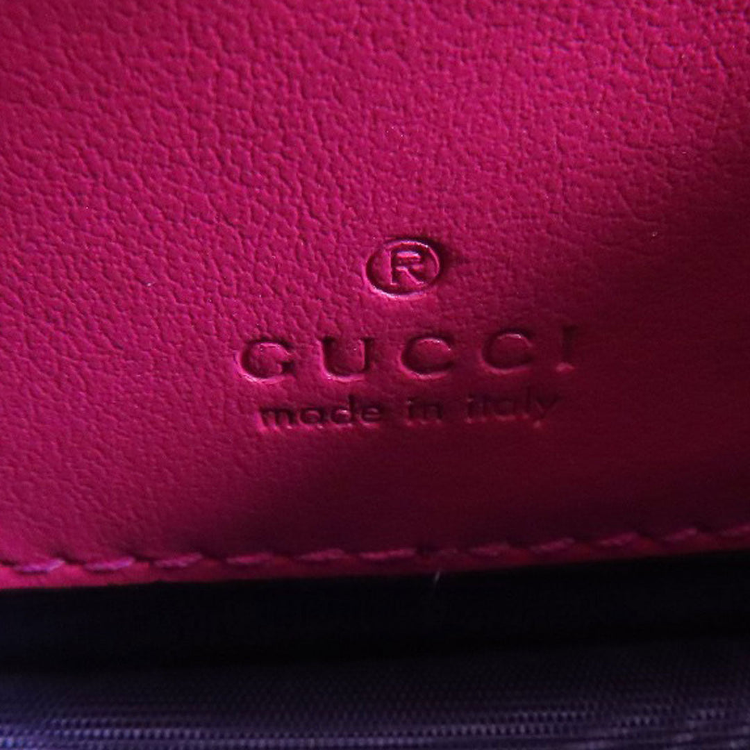 GUCCI Shoulder Bag 723777 Nylon pink GG Long Shoulder 2WAY