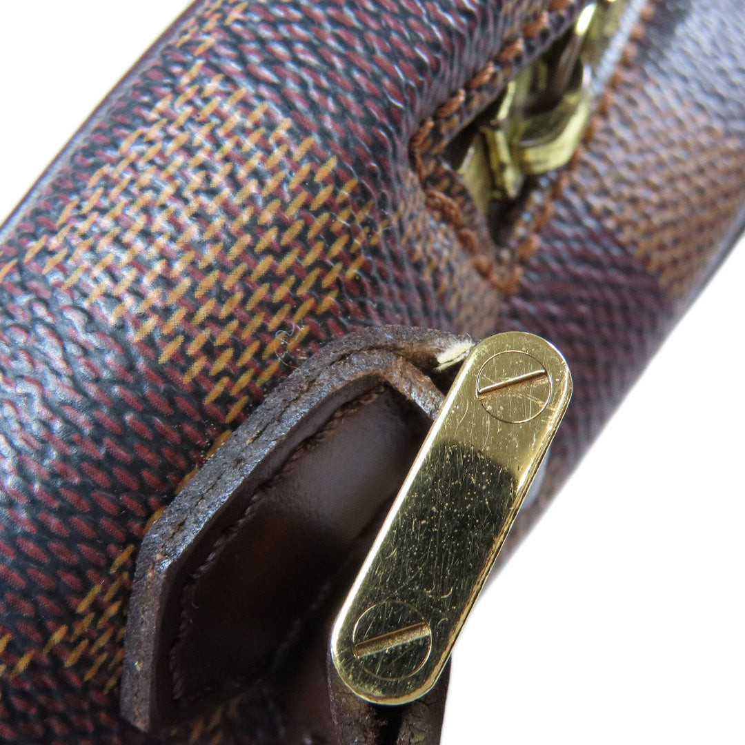 LOUIS VUITTON Shoulder Bag N51294 Damier canvas Brown Ipanema PM