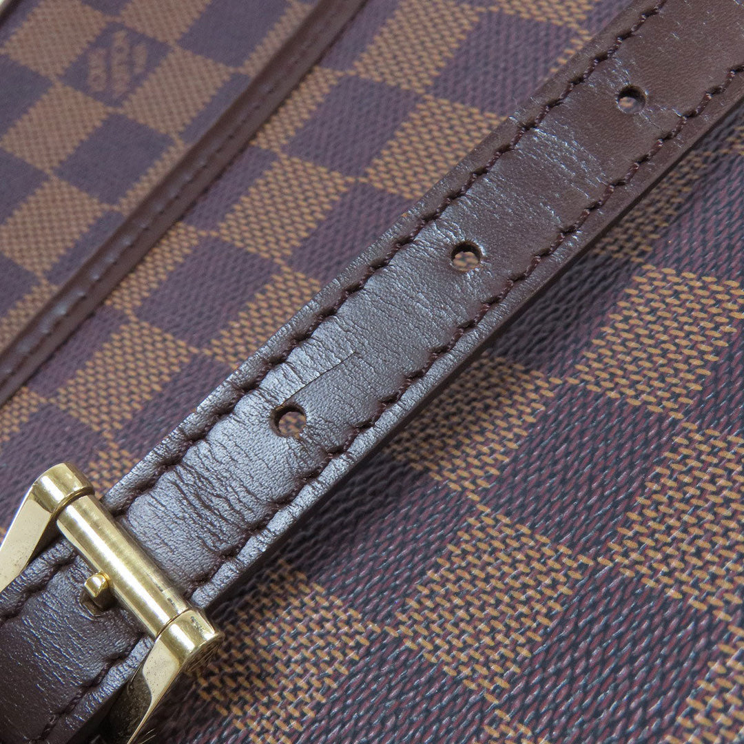 LOUIS VUITTON Shoulder Bag N51294 Damier canvas Brown Ipanema PM