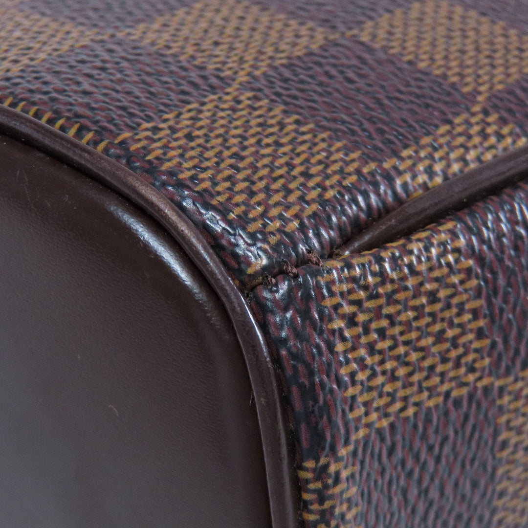 LOUIS VUITTON Shoulder Bag N51294 Damier canvas Brown Ipanema PM
