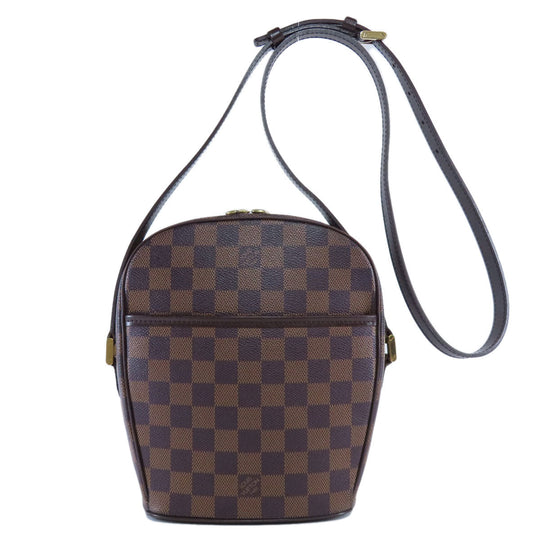 LOUIS VUITTON Shoulder Bag N51294 Damier canvas Brown Ipanema PM