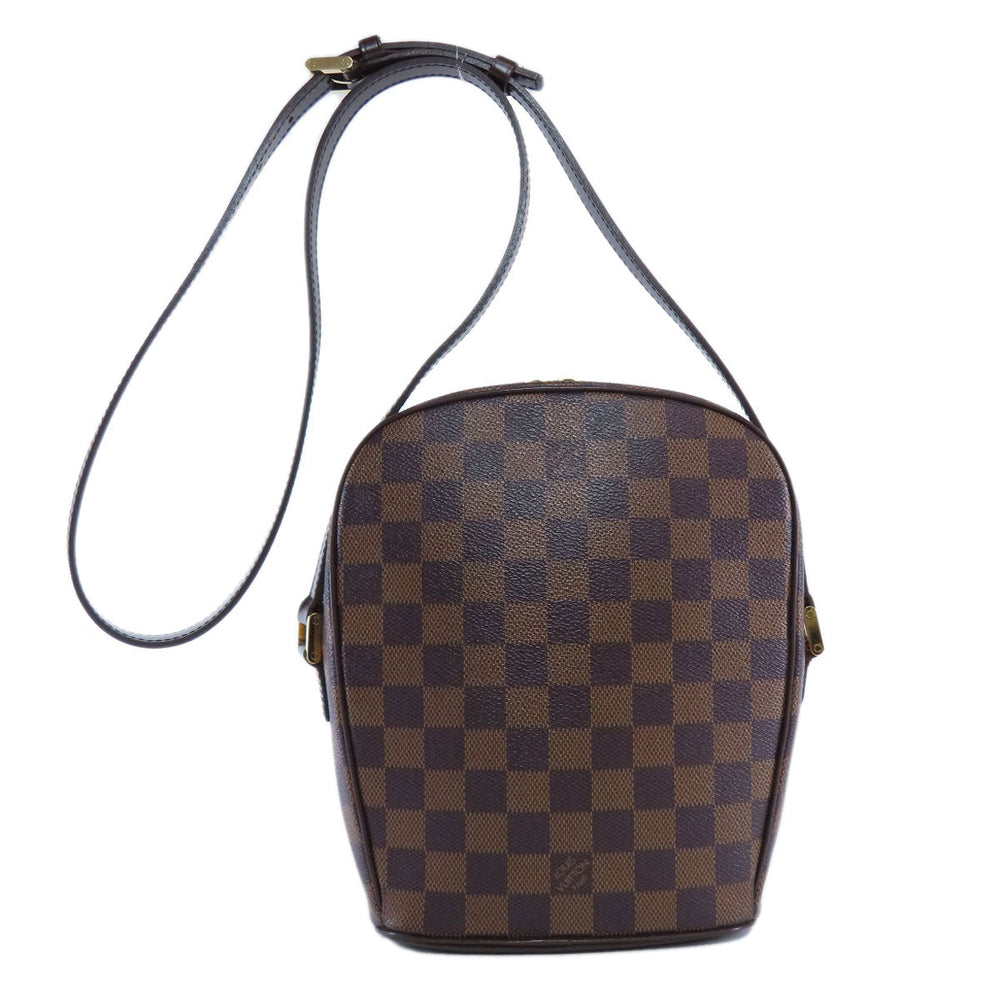 LOUIS VUITTON Shoulder Bag N51294 Damier canvas Brown Ipanema PM