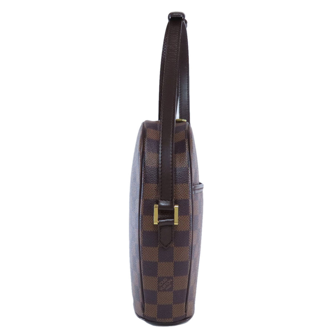 LOUIS VUITTON Shoulder Bag N51294 Damier canvas Brown Ipanema PM