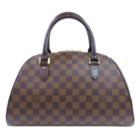 LOUIS VUITTON Handbag N41434 Damier canvas Brown Rivera MM Women Used Authentic