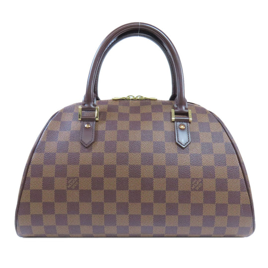 LOUIS VUITTON Handbag N41434 Damier canvas Brown Rivera MM Women Used Authentic