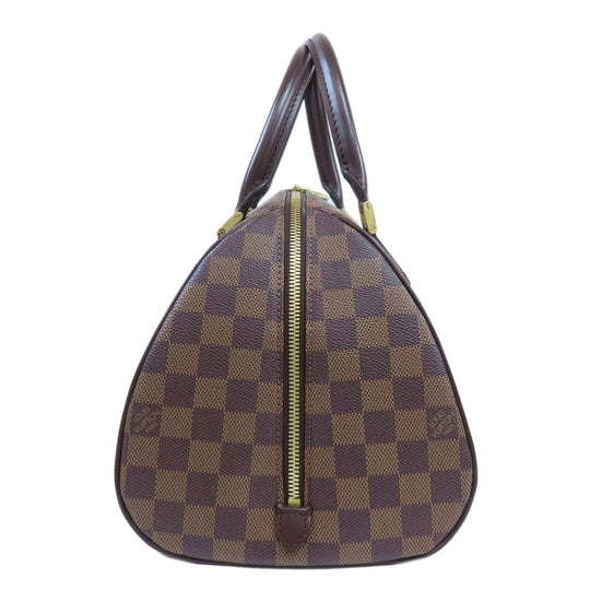 LOUIS VUITTON Handbag N41434 Damier canvas Brown Rivera MM Women Used Authentic