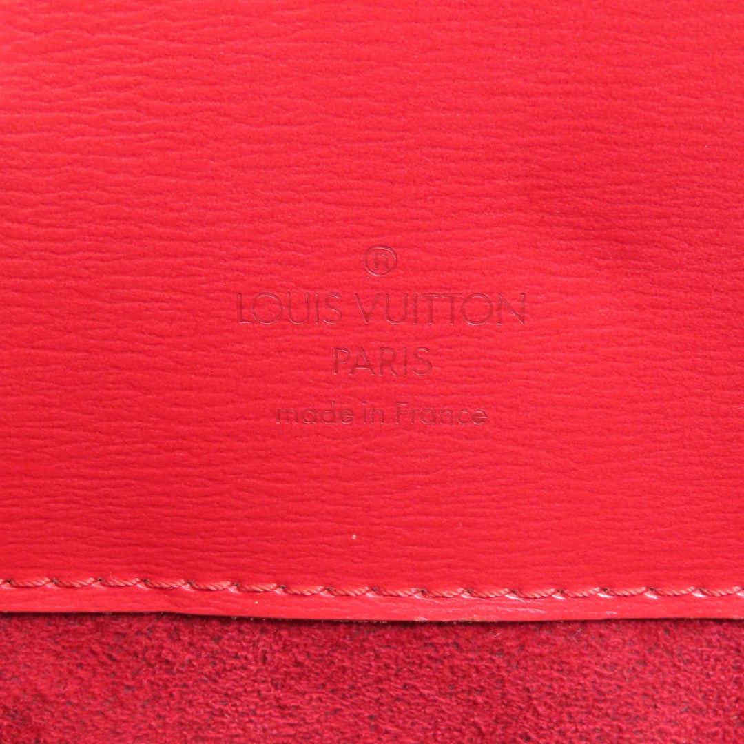 LOUIS VUITTON Shoulder Bag M52257 Epi Red Cluny Women Used Authentic