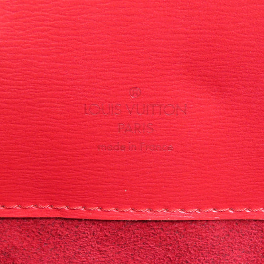 LOUIS VUITTON Shoulder Bag M52257 Epi Red Cluny Women Used Authentic
