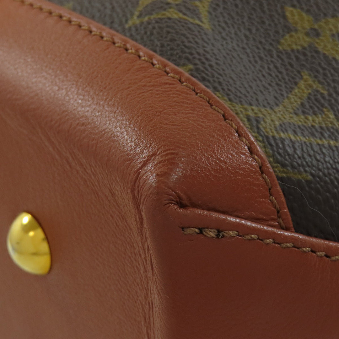 LOUIS VUITTON Tote Bag M42420 Monogram canvas Brown Weekender GM Women Used Authentic