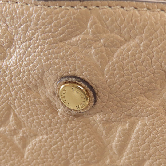 LOUIS VUITTON Handbag M41152 Ann Platt beige Montaigne MM