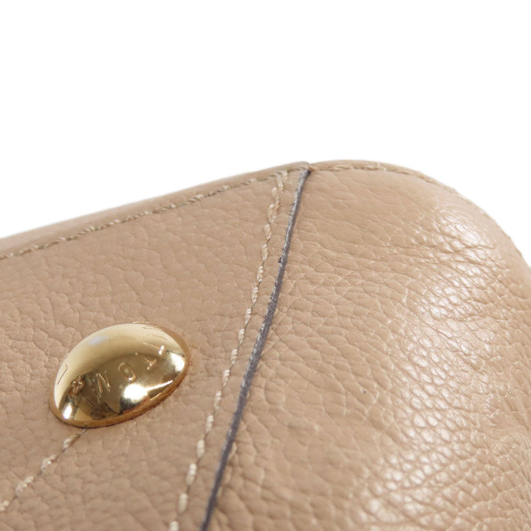 LOUIS VUITTON Handbag M41152 Ann Platt beige Montaigne MM