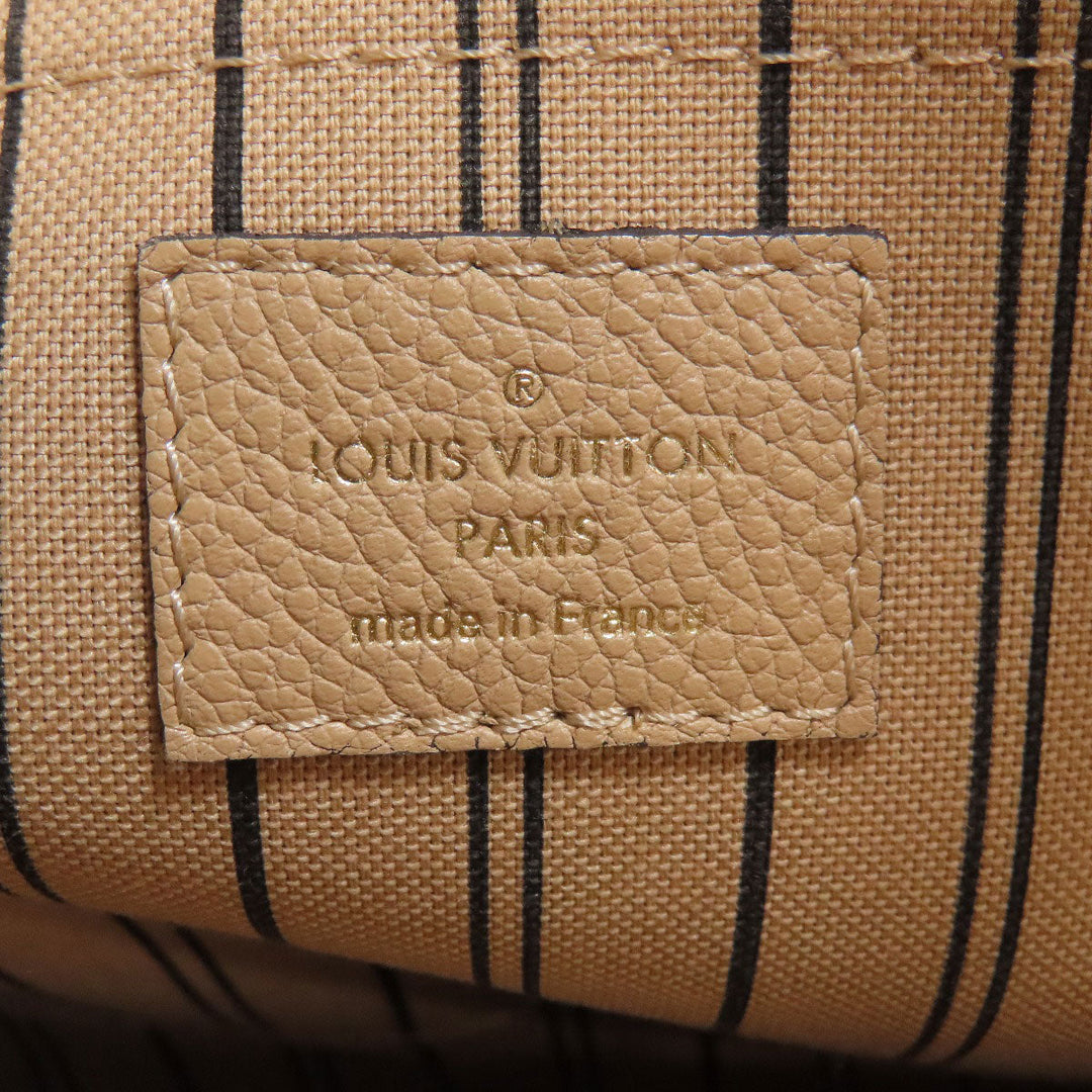 LOUIS VUITTON Handbag M41152 Ann Platt beige Montaigne MM