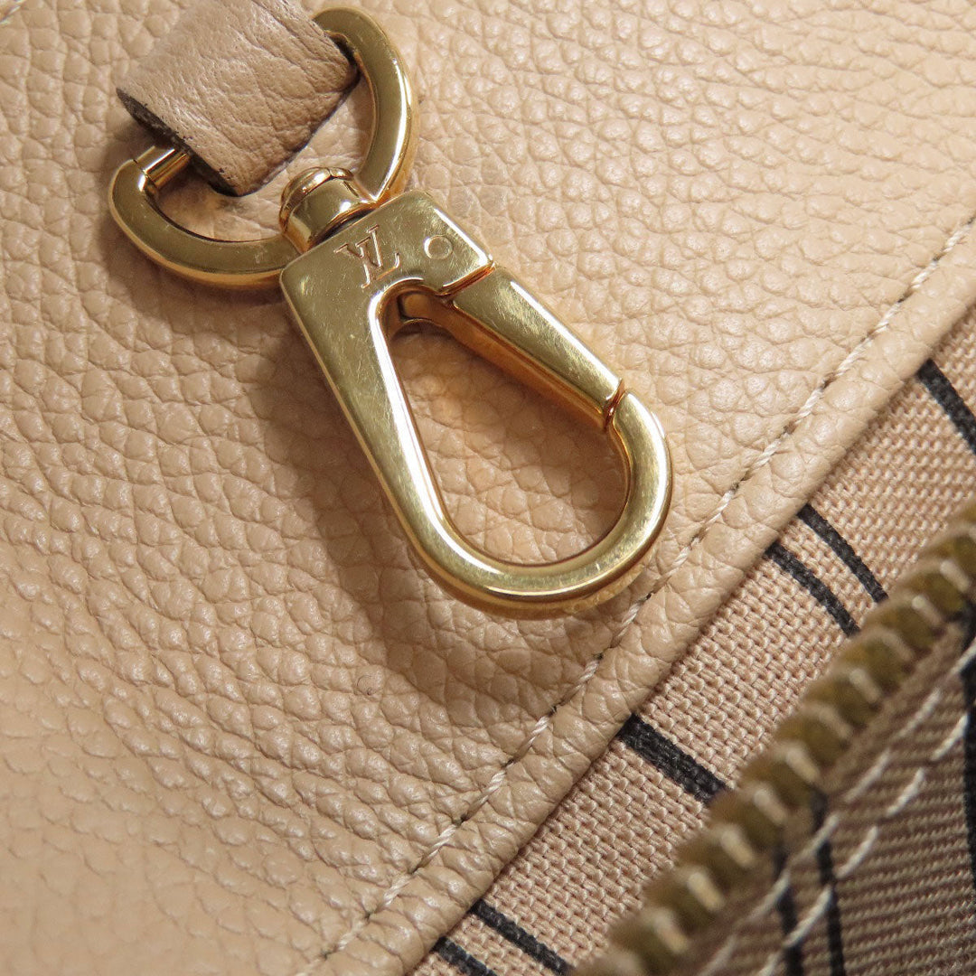 LOUIS VUITTON Handbag M41152 Ann Platt beige Montaigne MM