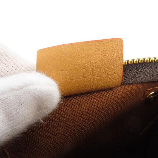 LOUIS VUITTON Tote Bag M81085 Monogram canvas Brown Nano speedy Women Used Authentic